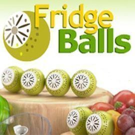 Шарики поглотитель запаха для холодильника Свежесть (Fridge Balls)
