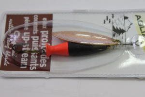 Блесна вращ. MEPPS Aglia Longue Heavy CU-NR/OGE блистер №2 (16г) LHE300FO21