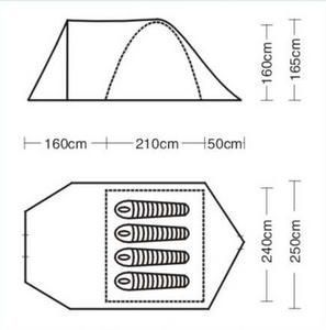 Палатка Campack Tent Camp Voyager 4