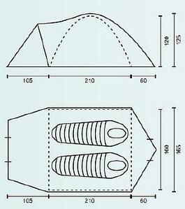 Палатка Campack Tent Storm Explorer 2