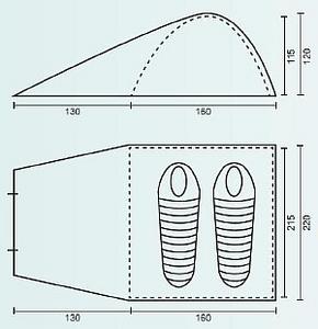 Палатка Campack Tent Forest Explorer 2