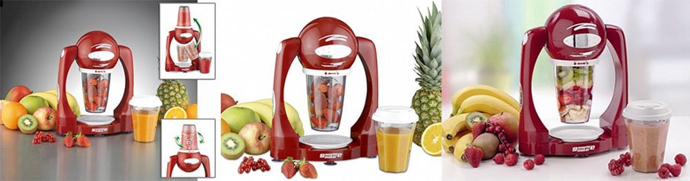 Супер миксер Smoothie Maker Акробат красный
