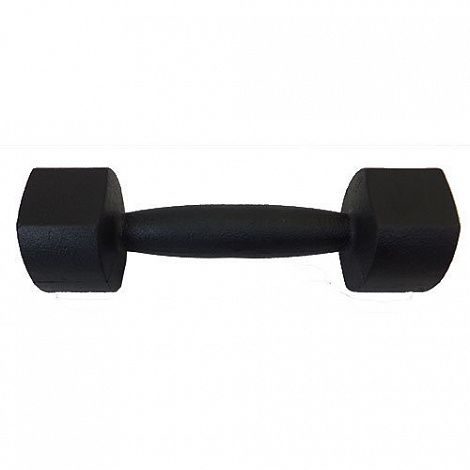 Гантель чугунная цельнолитая 6lb (2,72кг)