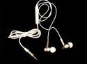 Светящиеся в темноте наушники Earphone EV-40 белые
