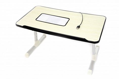 Столик трансформер для ноутбука LapTopDesk, LDTop (52X30см, USB, model: D -5230)