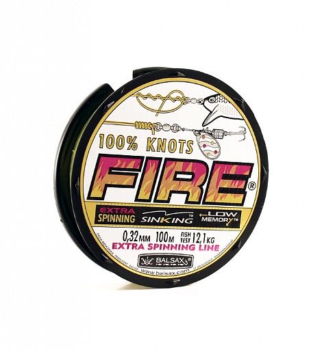 Леска Balsax Fire Box 100м 0,32 (12,1кг)