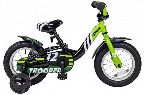 Велосипед SCHWINN TROOPER Black/Lime