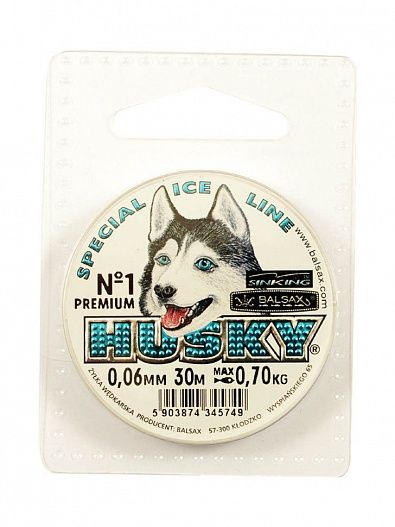 Леска Balsax Husky Premium Box 30м 0,06 (0,62кг)