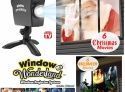 Проектор на окно Star Shower Window Projector 12 фильмов