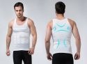 Утягивающая майка для мужчин Слим энд Лифт (Slim and Lift for men) S ( белая)
