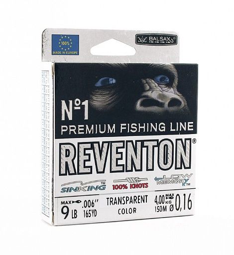 Леска Balsax Reventon Transparent Box 150м 0,16 (4,0кг)