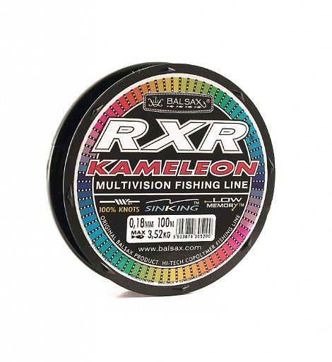 Леска Balsax RXR Kamelion Box 100м 0,18 (3,52кг)