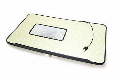 Столик трансформер для ноутбука LapTopDesk, LDTop (52X30см, USB, model: D -5230)