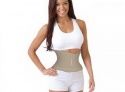 Утягивающий пояс для похудения Miss Belt (корсет песочные часы Мисс Белт ) бежевый S/M