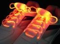 Светящиеся шнурки LED Luminous shoelace, красные