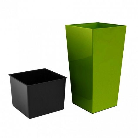 Кашпо для цветов Urbi square DURS265-370U (11/26,6 л) 2 предмета