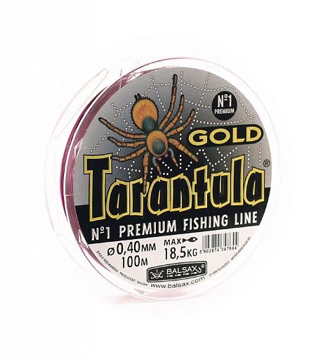 Леска Balsax Tarantula Gold Box 100м 0,4 (18,5кг)