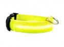 Светящийся ошейник для собак Luminous Collar for Dogs, размер S, желтый