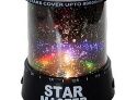 Ночник проектор звездного неба Star Master (черный, с адаптером)