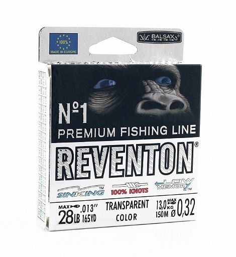 Леска Balsax Reventon Transparent Box 150м 0,32 (13,0кг)