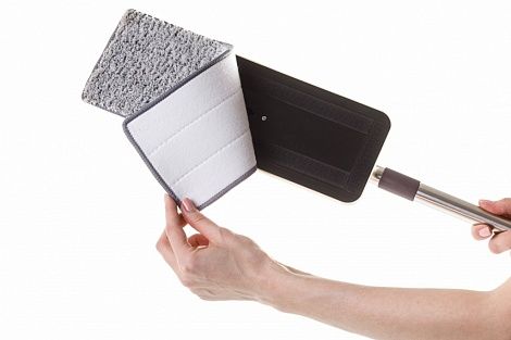 Комплект для уборки полов  швабра с отжимом Flat Mop 12 л