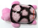 Ночник проектор звездного неба Музыкальная черепаха Music Turtle Pink розовая