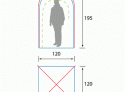 Тент кемпинговый CAMPACK TENT G-1101 Sanitary tent