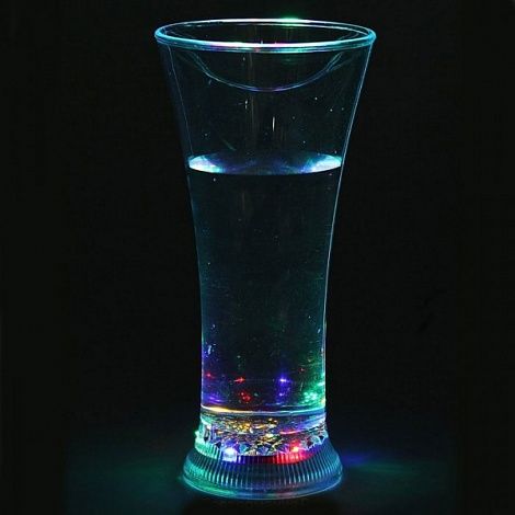 Светящийся бокал для коктейлей Inductive Rainbow