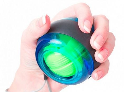 Кистевой тренажер Gyroscope Ball (PowerBall, ПоверБол)
