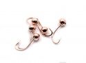 Мормышка Яман шар с отв., цвет Copper Plated, d 6 (5 шт.) Я-МР122
