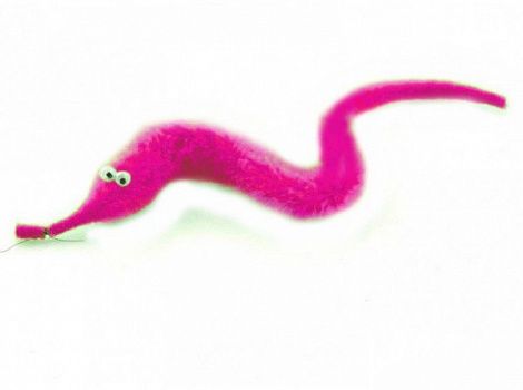 Волшебный Червячок Magic Worm (Червячок Мейзи) малиновый