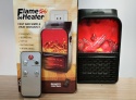 Портативный мини камин с LCD дисплеем Flame Heater 1000W