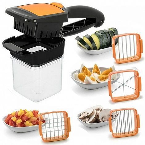 Овощерезка с контейнером Nicer Dicer Quick