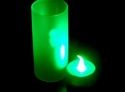 Светодиодная свеча LED Candle зеленый