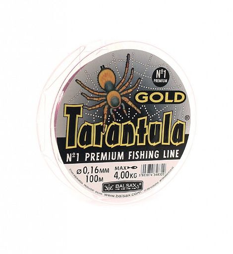Леска Balsax Tarantula Gold Box 100м 0,16 (4,0кг)