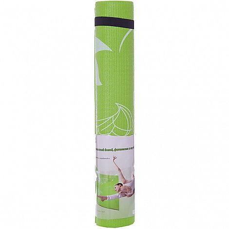 Коврик для йоги и фитнеса BB8302 173*61*0,4см