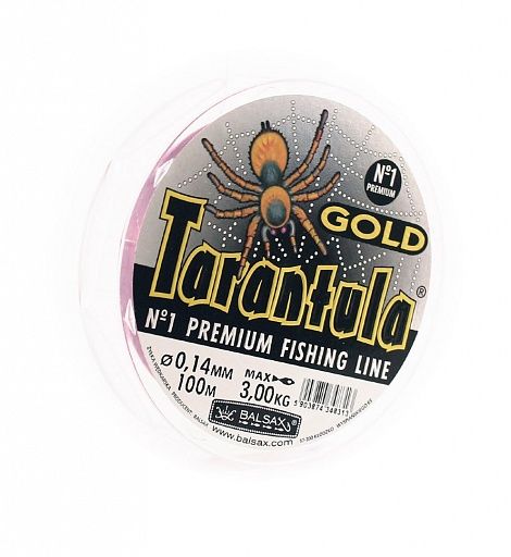 Леска Balsax Tarantula Gold Box 100м 0,14 (3,0кг)