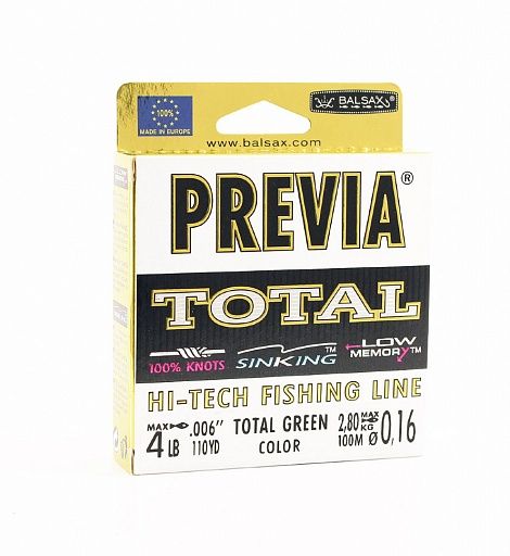 Леска Balsax Previa Total Box 100м 0,16 (2,8кг)