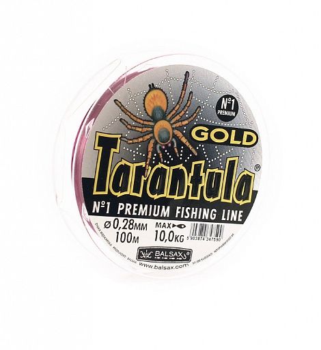 Леска Balsax Tarantula Gold Box 100м 0,28 (10,0кг)