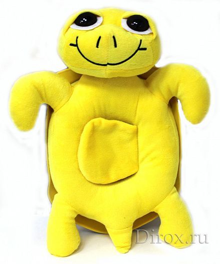 Ночник проектор звездного неба Музыкальная черепаха Music Turtle Yellow желтая