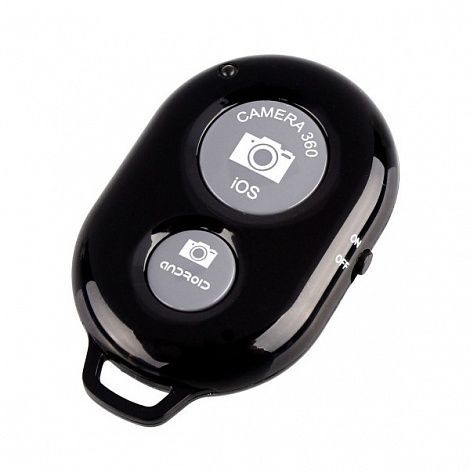 Пульт Bluetooth кнопка для селфи, черный