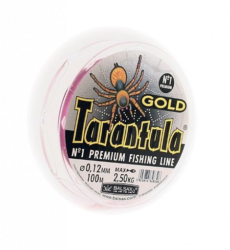Леска Balsax Tarantula Gold Box 100м 0,12 (2,5кг)