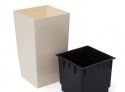 Кашпо для цветов Coubi Square High DUW290-CY728 (19/30 л)