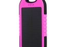 Power Bank на солнечных батареях Solar Charger 5000 mAh розовый
