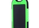 Power Bank на солнечных батареях Solar Charger 5000 mAh зеленый