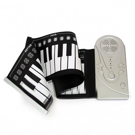 Пианино гибкое Soft Keyboard Piano 49 клавиш