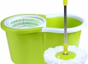 Швабра с ведром для отжима Magic Mop Easy Life 360 Зеленый