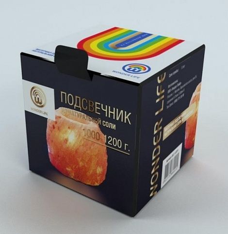 Подсвечник соляной "Солевой"