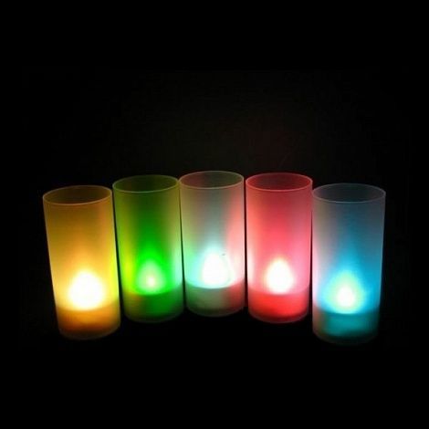 Светодиодная свеча LED Candle зеленый