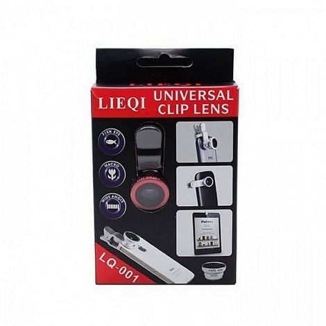 Универсальный набор объективов для смартфона Universal Clip Lens (для камеры на телефон, 3шт.)
